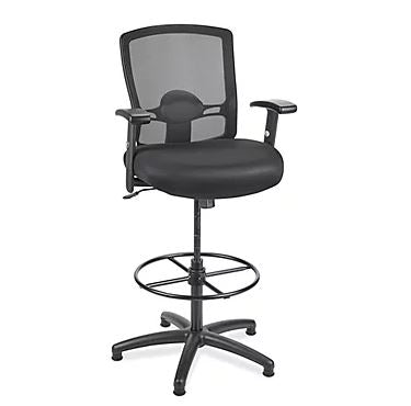 Barstool - Office Chair with Mesh Back (Black)